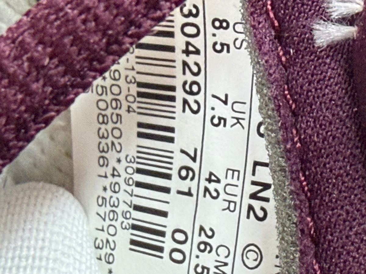 (2004) sz 8.5M Nike SB Low Mahogony Red Hemp - Brand New, No Box