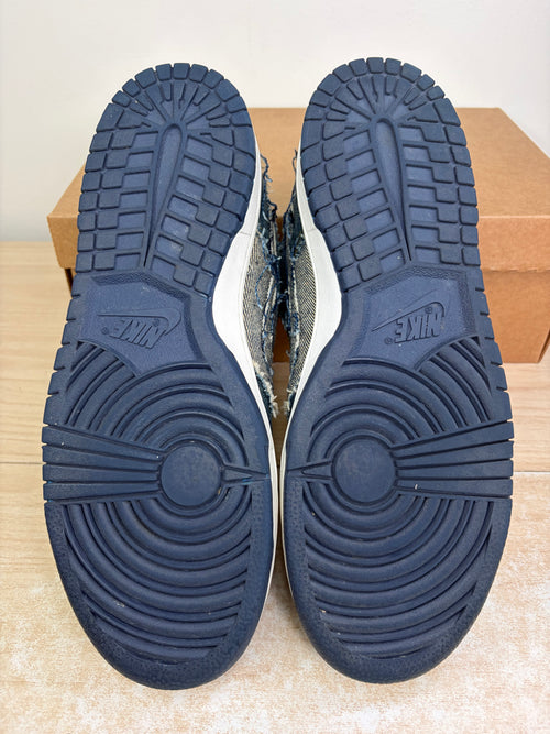 (2006) Sz 10M Dunk Low CL Denim - Preowned, No Box