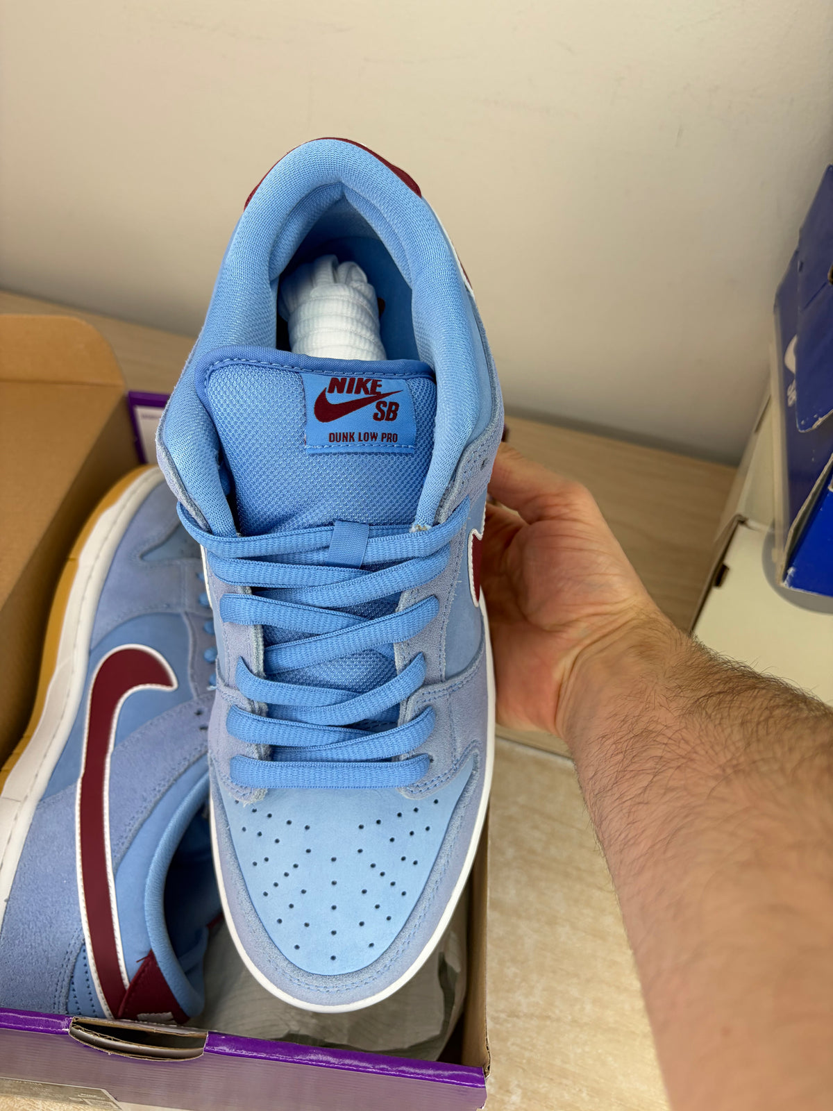 Sz 10M Nike SB Low Phillies - Brand New, Original Box