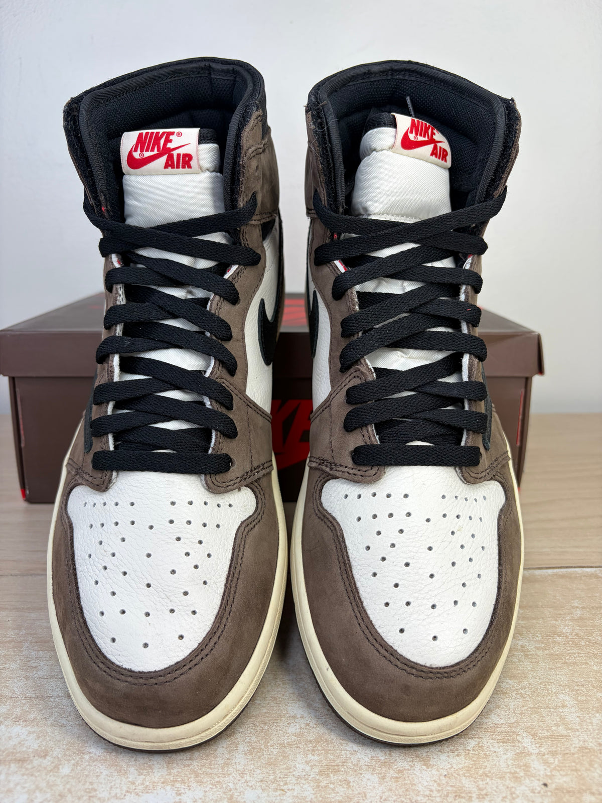 Sz 11.5M Jordan 1 High Travis Scott Dark Mocha - Preowned, Original Box