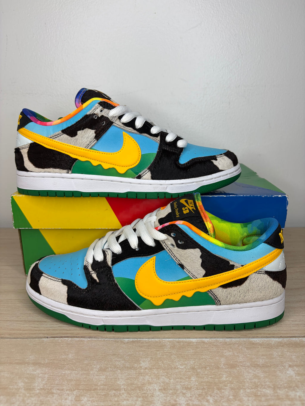 Sz 8M Nike SB Ben&Jerrys Chunky Dunky - Preowned, Original Box
