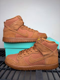 (2015) sz 9.5M Nike SB High Brown Ale - Preowned, Original Box