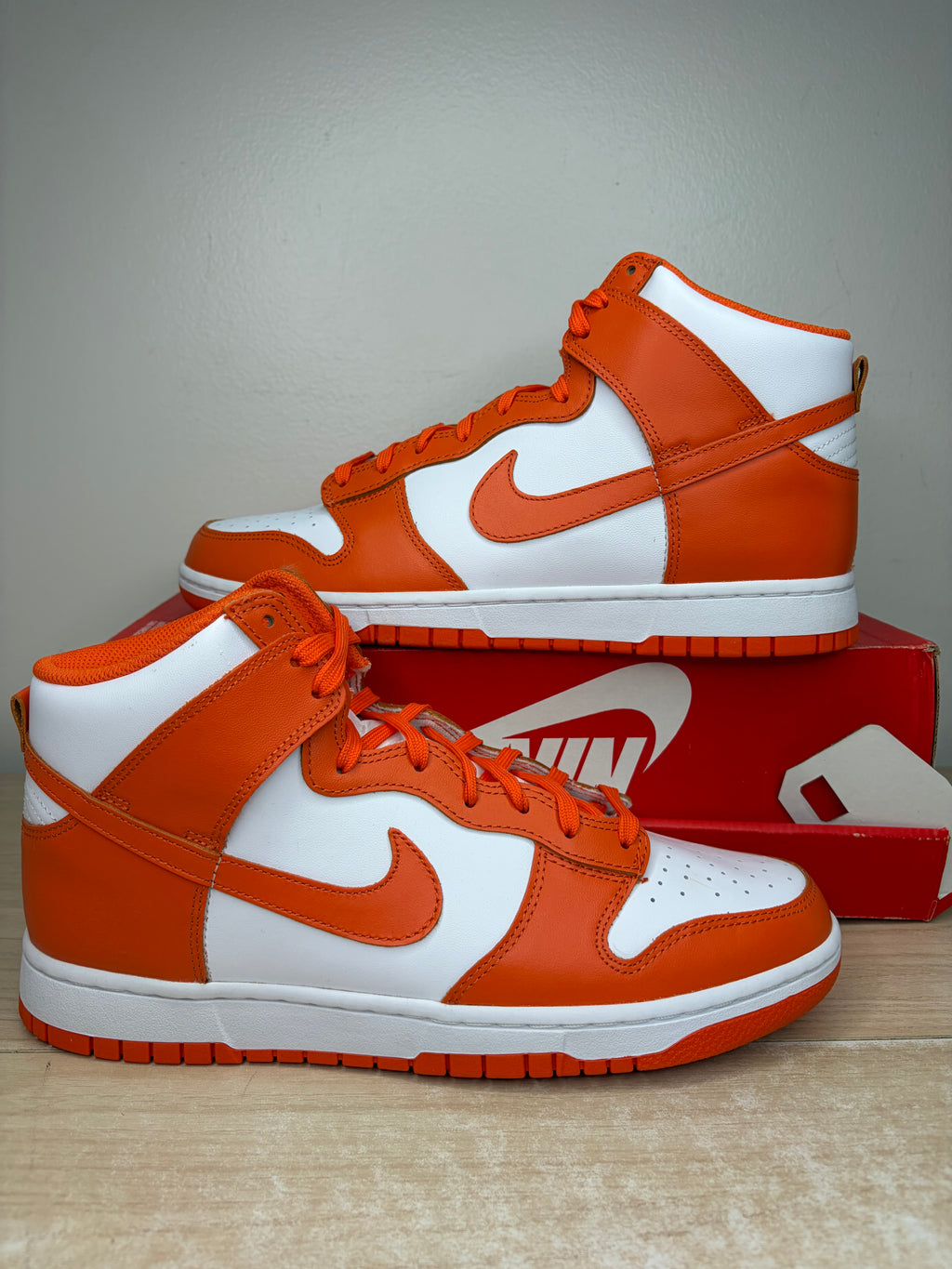 Sz 10.5M Dunk High Syracuse - Brand New, Original Box