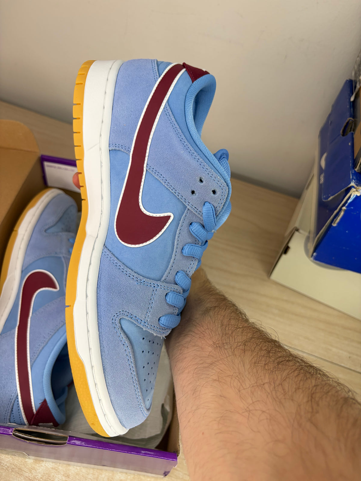 Sz 10M Nike SB Low Phillies - Brand New, Original Box