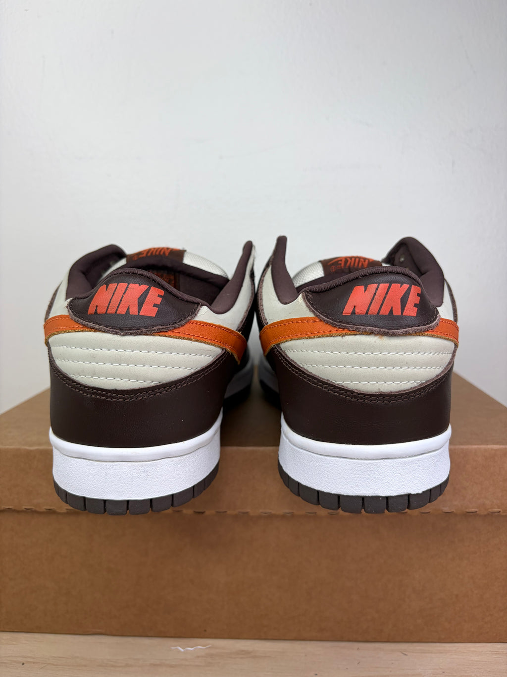 (2002) sz 10.5M Dunk Low Pro B Light Stone Mesa Orange - Brand New, No Box