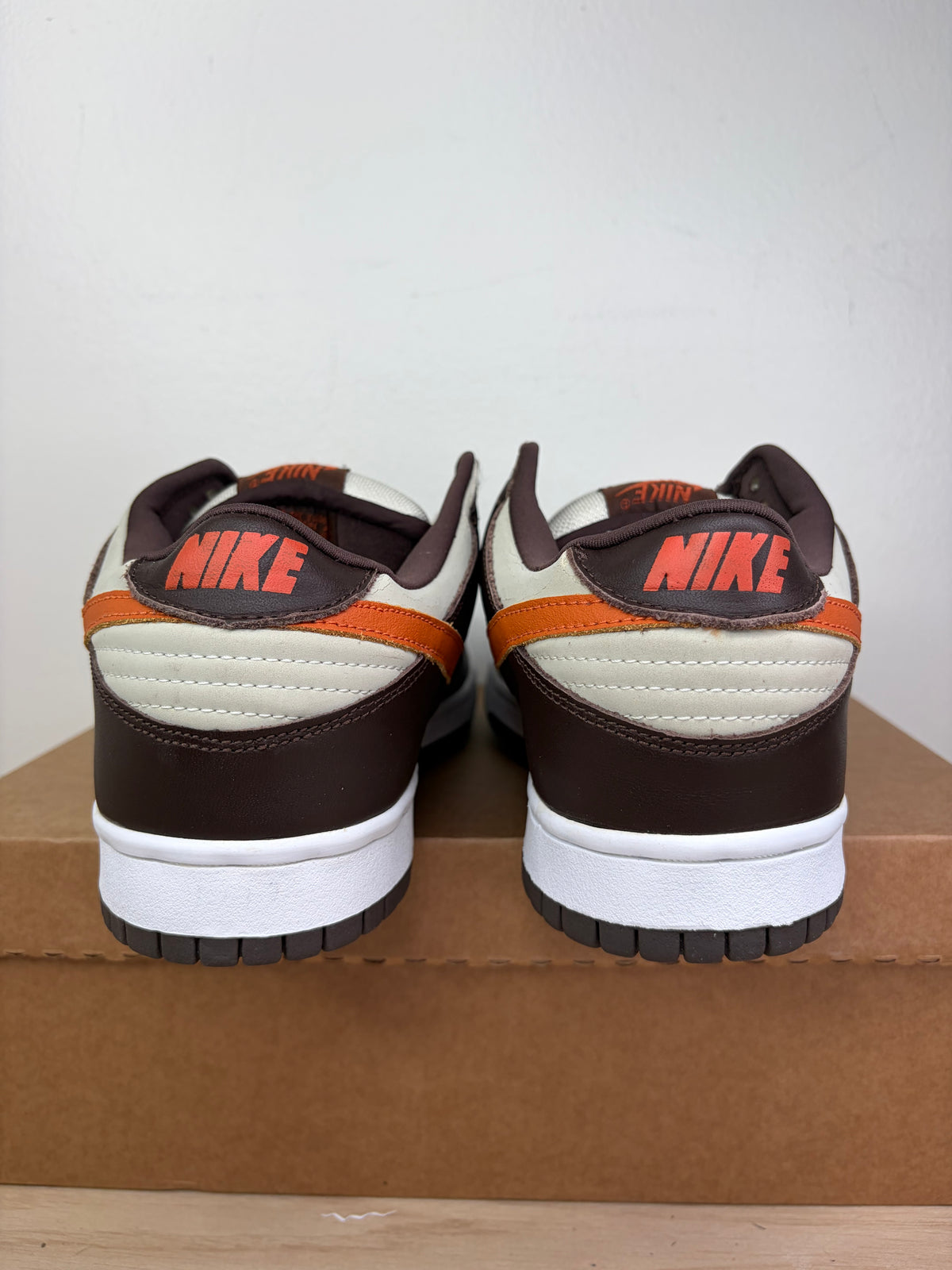 (2002) sz 10.5M Dunk Low Pro B Light Stone Mesa Orange - Brand New, No Box