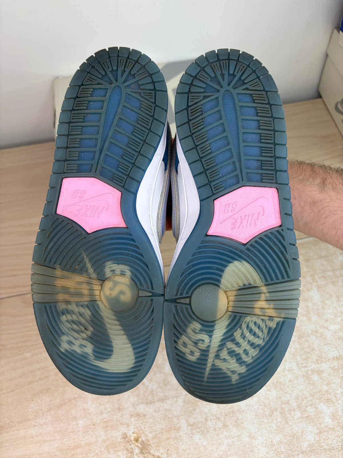Sz 5.5M/7W Nike SB Low Born x Raised - Preowned, Original Box