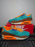 (Salesman Sample) Sz 9M Air Max 90 Beaches Of Rio - Preowned, Replacement Box