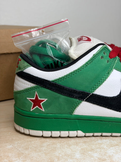 (2003) sz 9.5M Nike SB Low Heinicken - Lightly Used, No Box