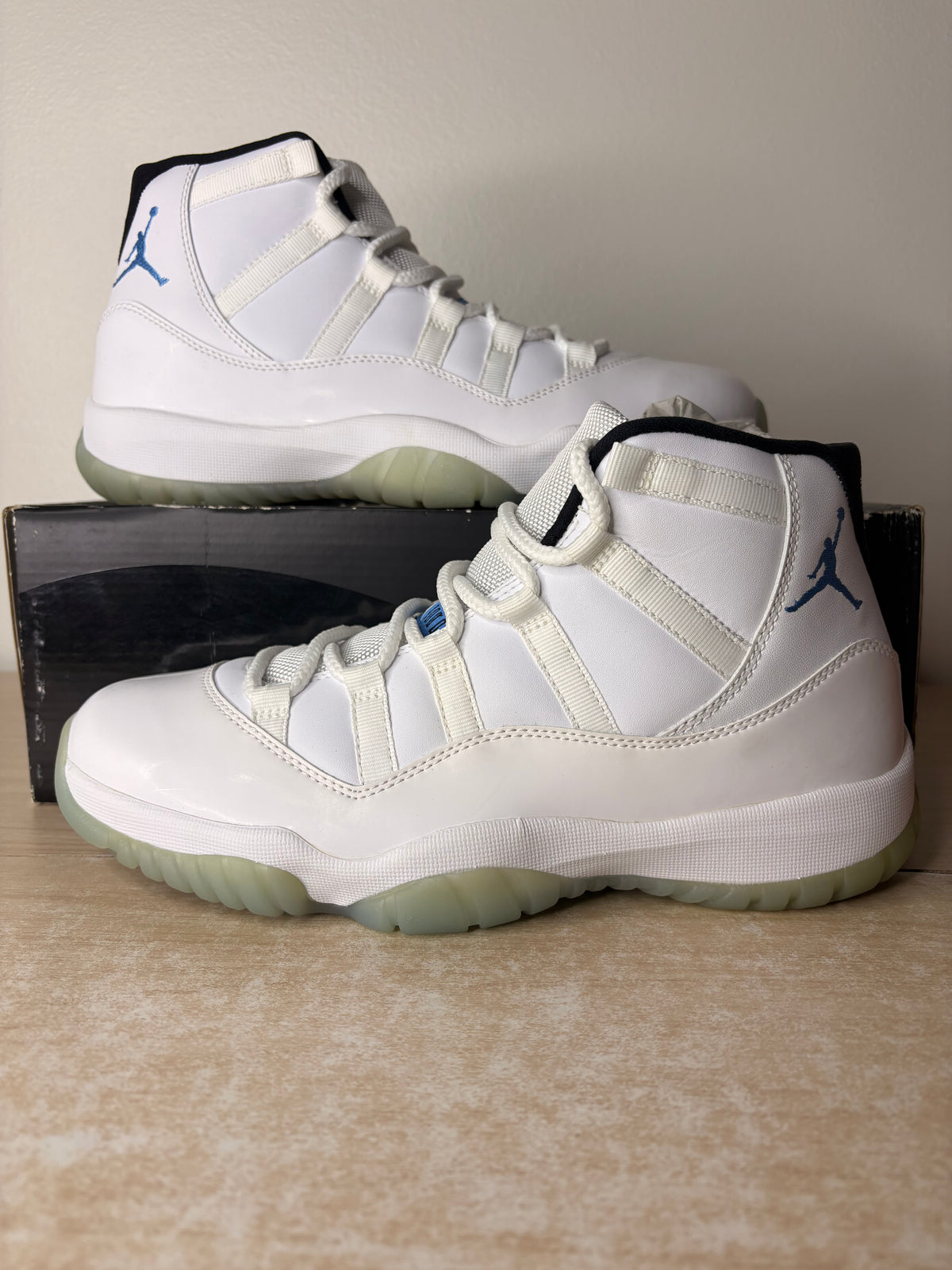 (2014) 8M Jordan 11 High Legend Blue - Brand New, Original Box
