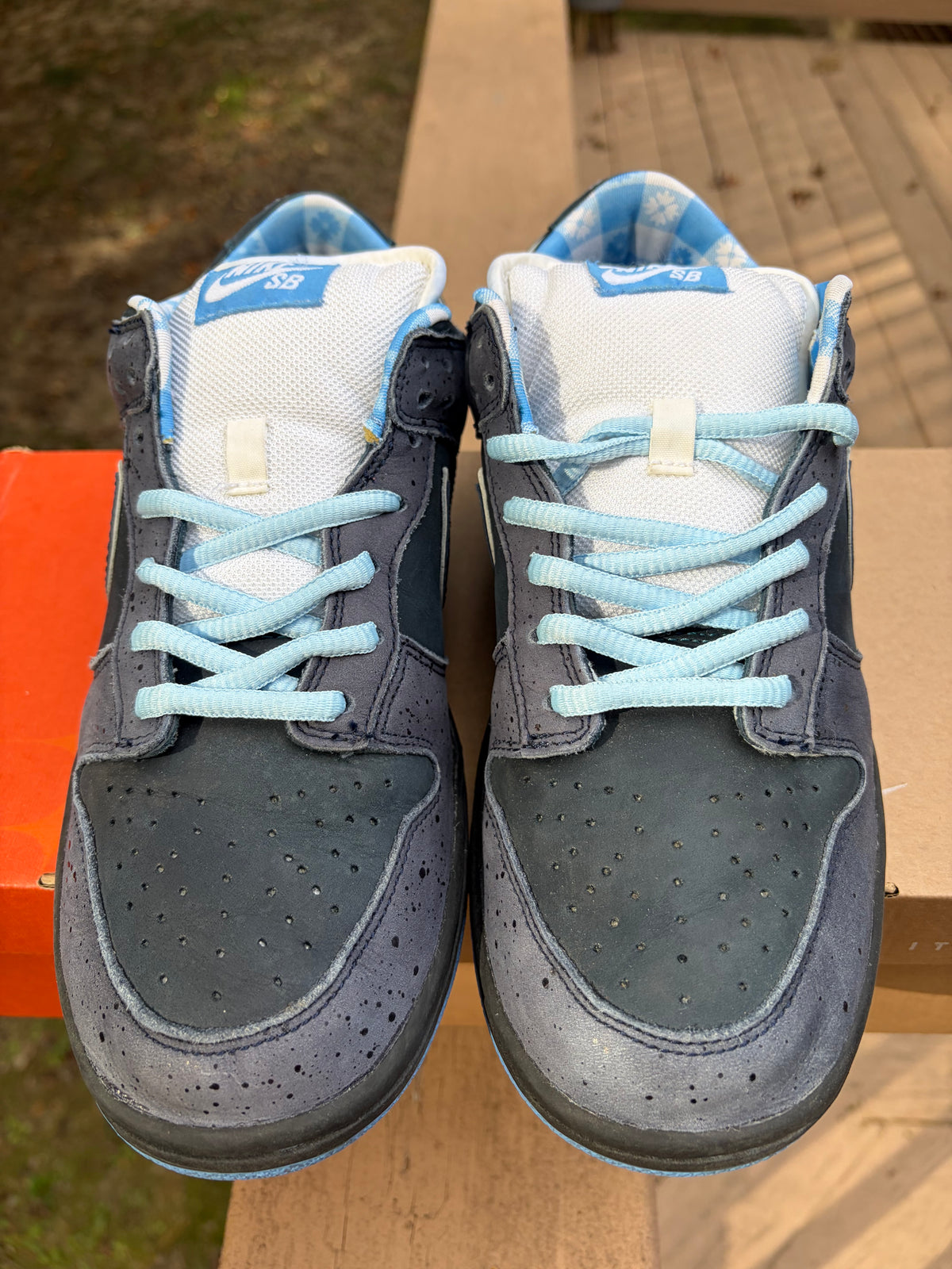 Sz 8.5M Nike SB x Concepts Blue Lobster - Lightly Worn, Original Box