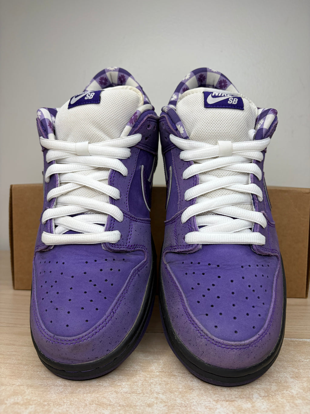 (2018) sz 10M Nike SB Low Purple Lobster - Preowned, No Box