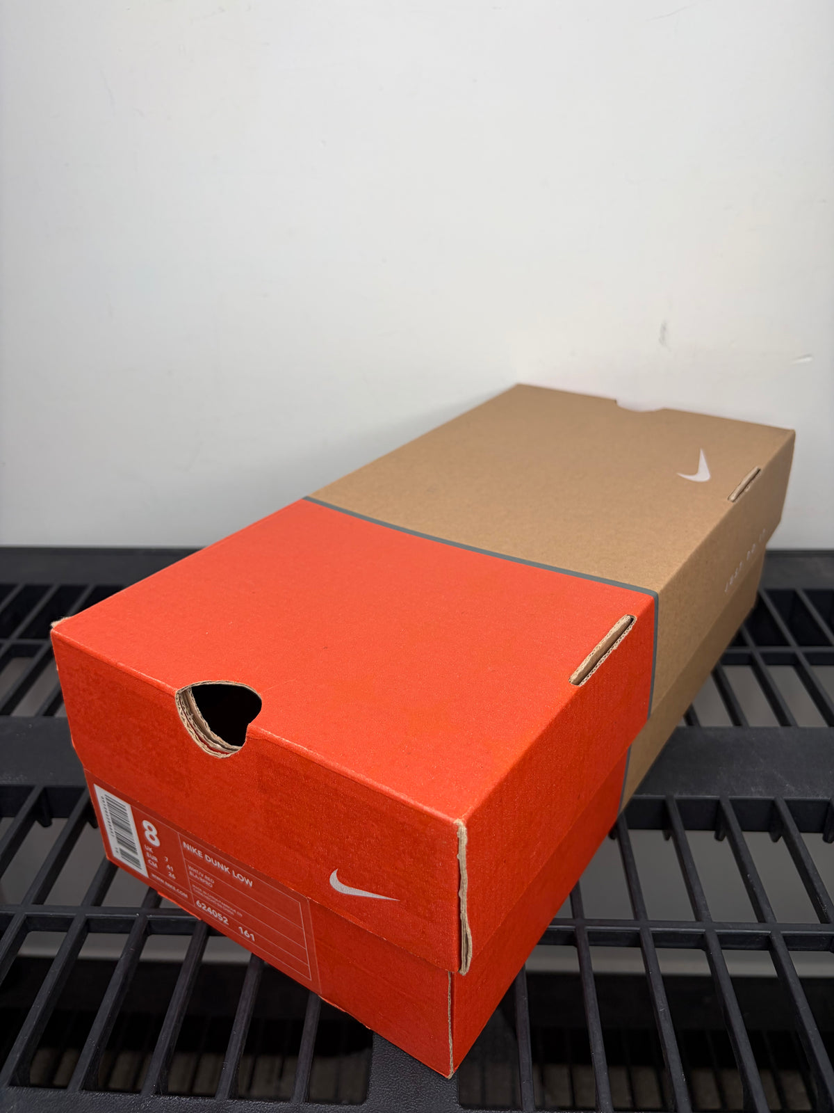 (2001) sz 8M Dunk Low COJP OG Red Patent - Brand New, Original Box