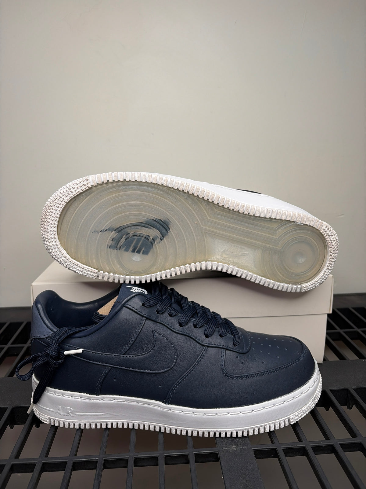(2015) Sz 8.5M Nike AF1 Low Nike Lab Obsidian - Preowned, Original Box