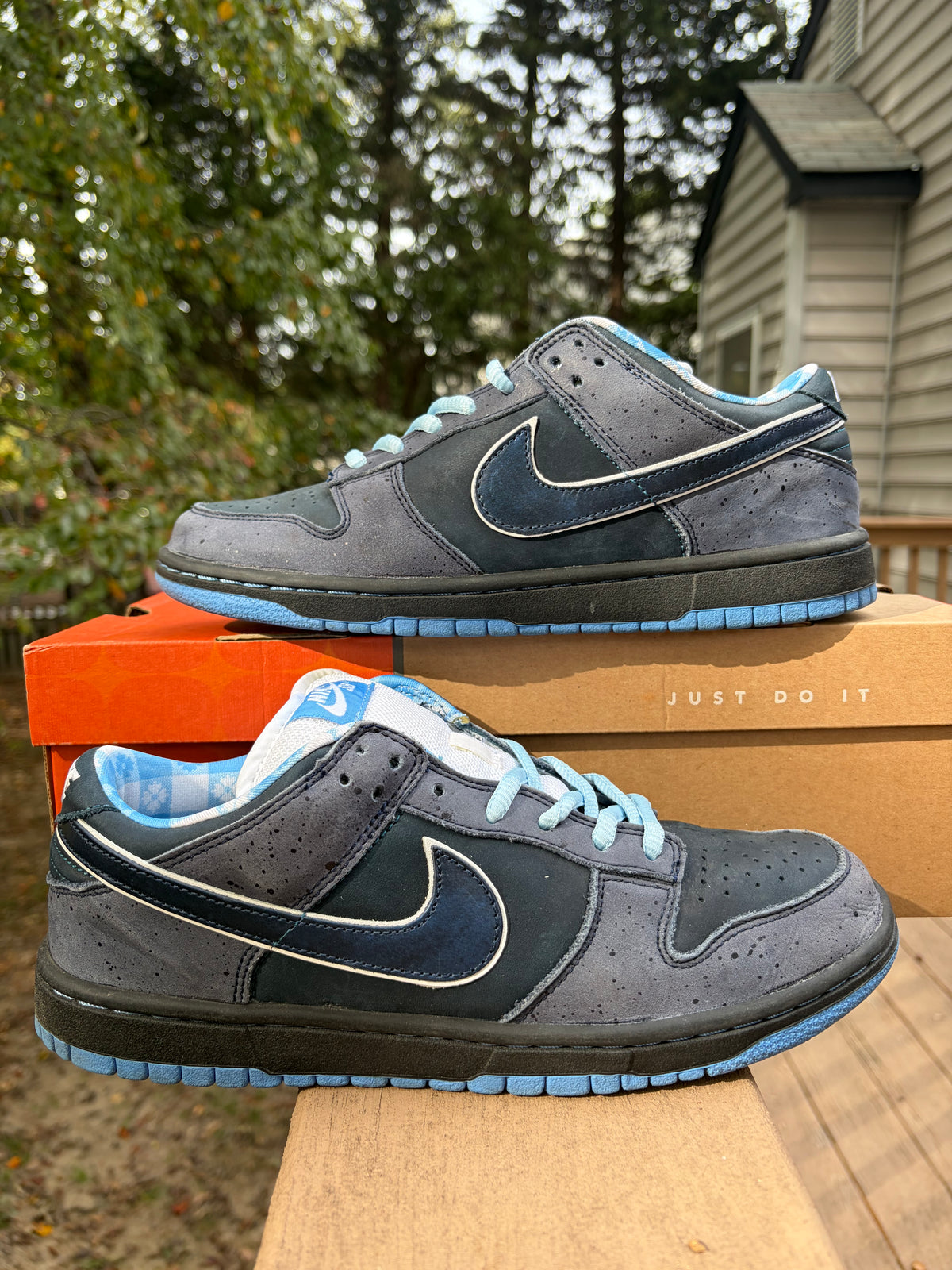 Sz 8.5M Nike SB x Concepts Blue Lobster - Lightly Worn, Original Box
