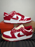 (2001) sz 8M Dunk Low COJP OG Red Patent - Brand New, Original Box