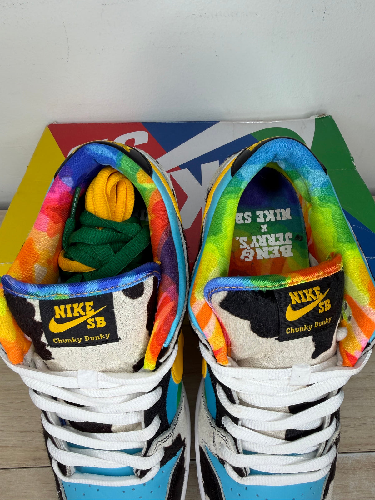 Sz 8M Nike SB Ben&Jerrys Chunky Dunky - Preowned, Original Box