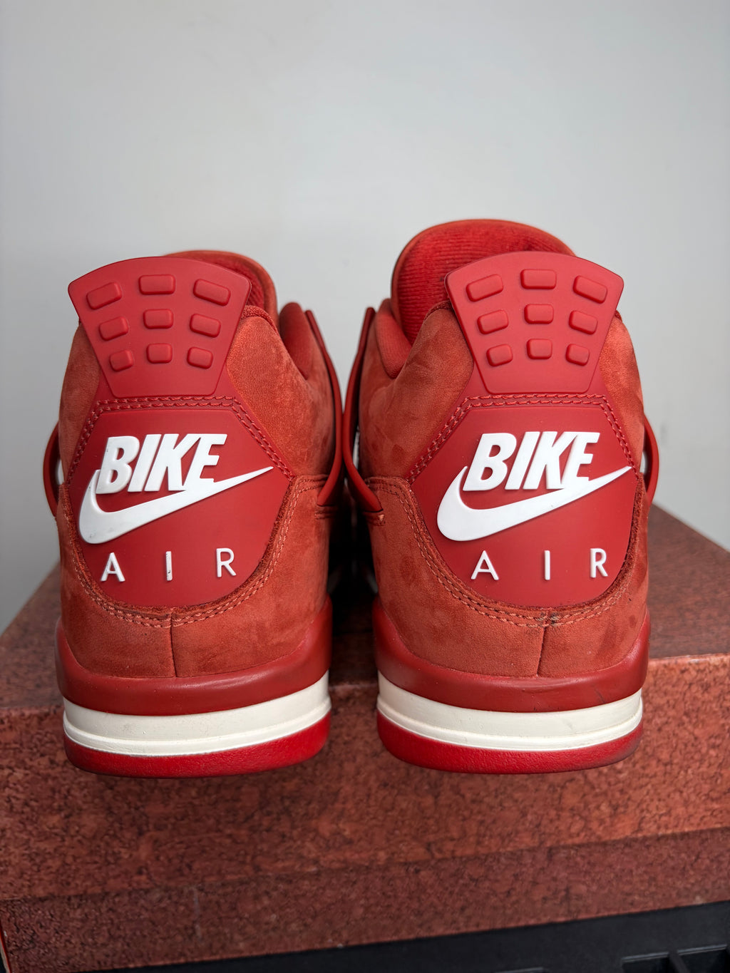 Sz 8M Jordan 4 Brick By Brick - Preowned, Original Box