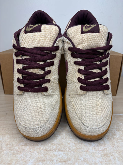 (2004) sz 9M Nike SB Low Mahogany Red Hemp - Preowned, No Box