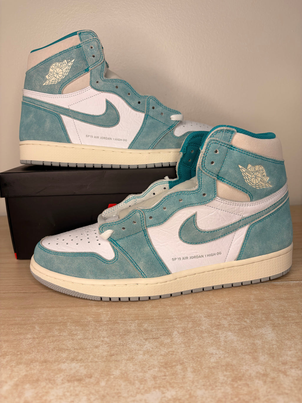 Sz 12M Jordan 1 High Turbo Green - Brand New, Original Box