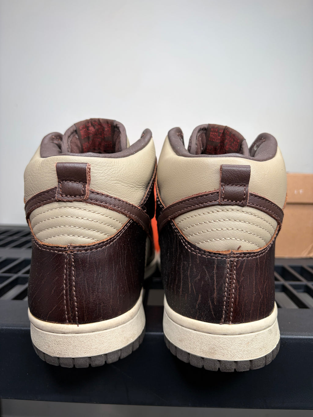 (2003) sz 8.5M Dunk High Premium Baroque Brown Khaki - Preowned, Original Box