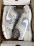 (2018) sz 10M Nike SB Low Summit White Wolf Grey - Preowned, Same Era Rep Box
