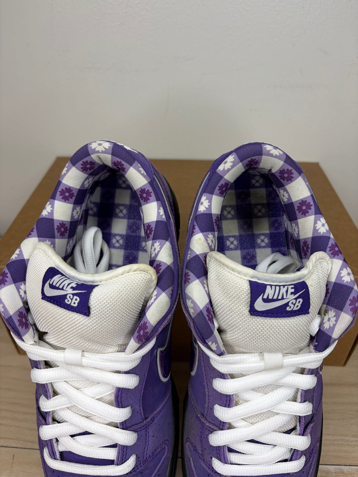 (2018) sz 10M Nike SB Low Purple Lobster - Preowned, No Box