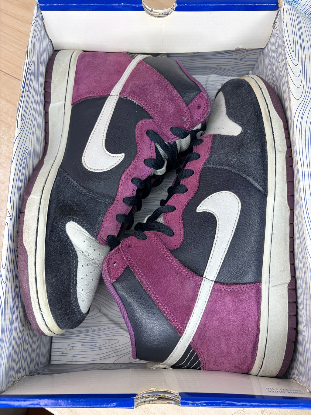 (2009) sz 9M Nike SB High Un Heavens Gates - Preowned, Original Box