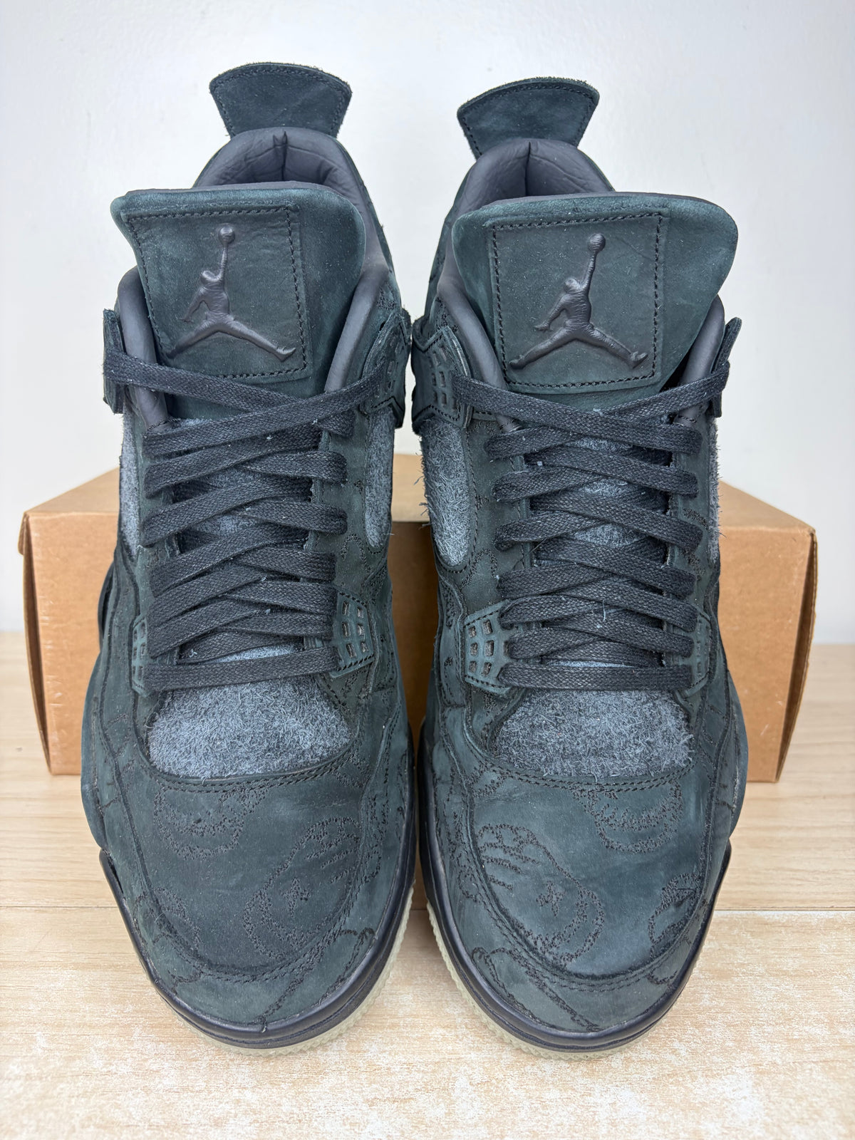 Sz 11.5M Jordan 4 Kaws Black - Preowned, No Box