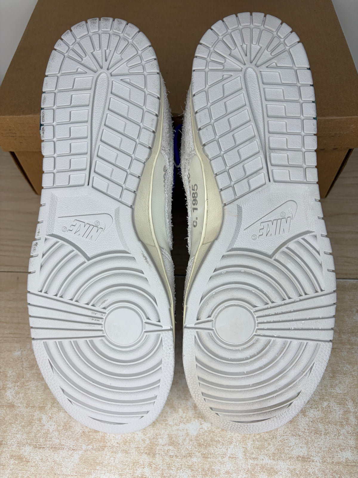 Sz 11.5M Dunk Low Off White Lot 15 - Brand New, No Box