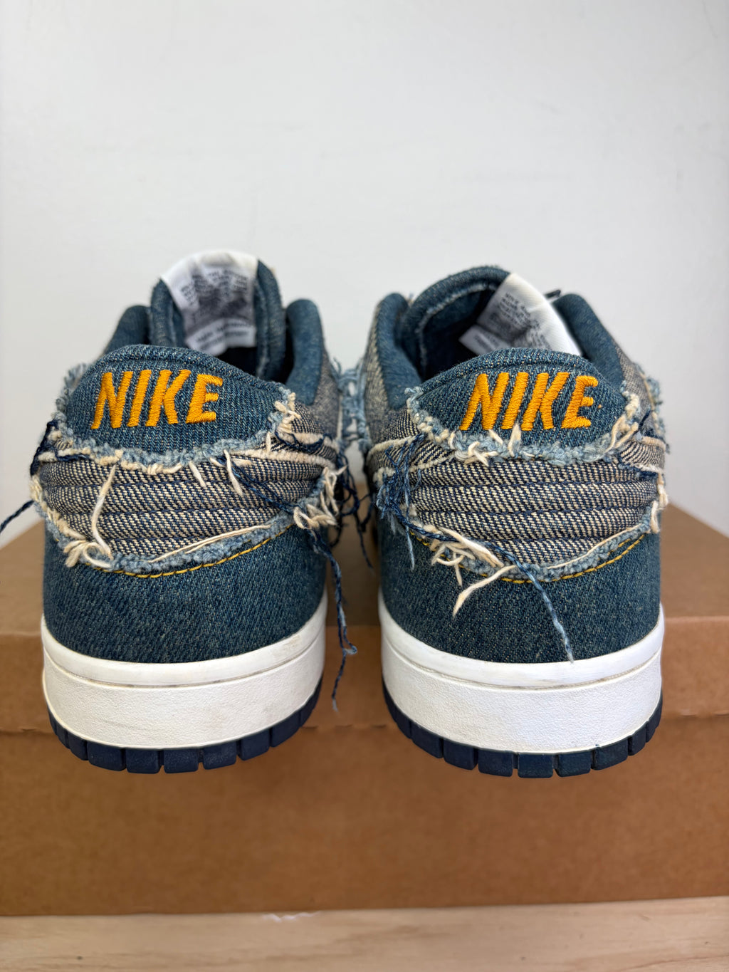 (2006) Sz 10M Dunk Low CL Denim - Preowned, No Box