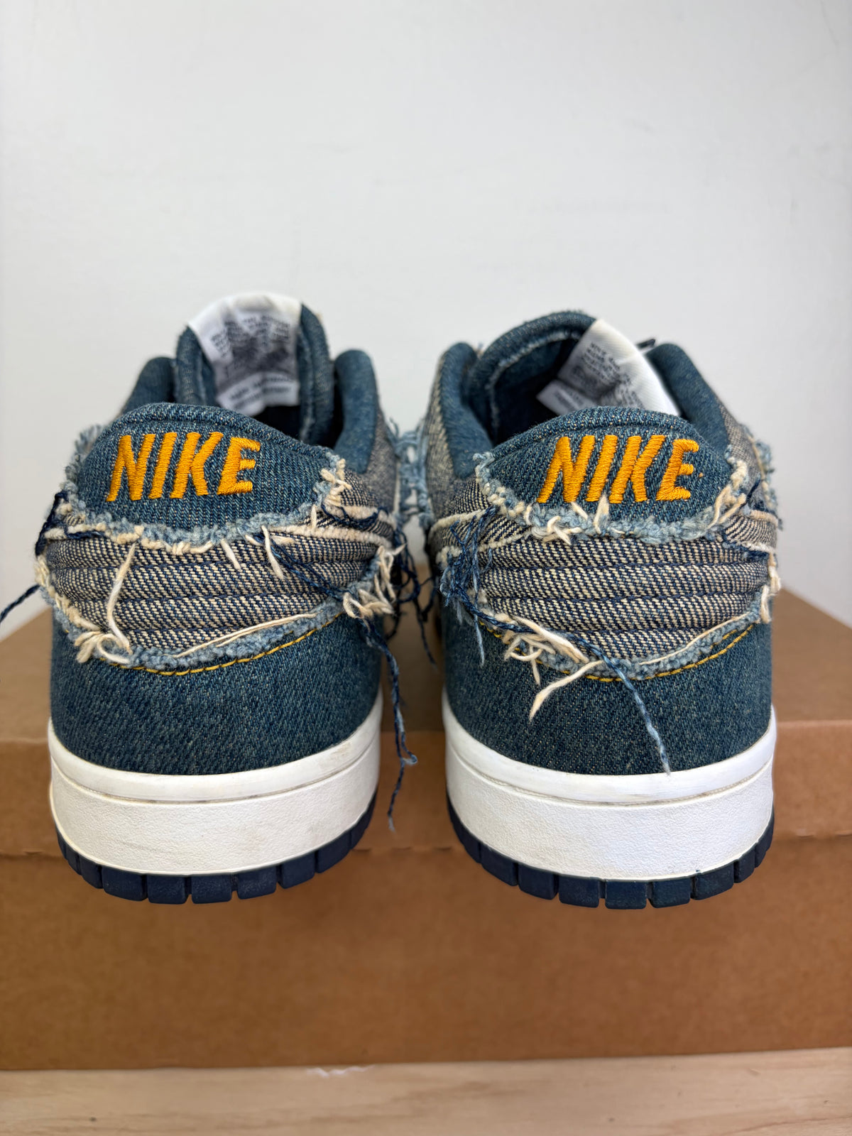 (2006) Sz 10M Dunk Low CL Denim - Preowned, No Box
