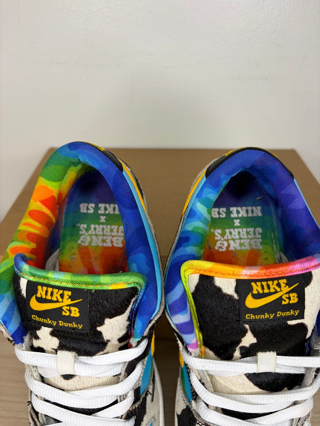 Sz 8.5M Nike SB Ben&Jerrys Chunky Dunky - Preowned, No Box