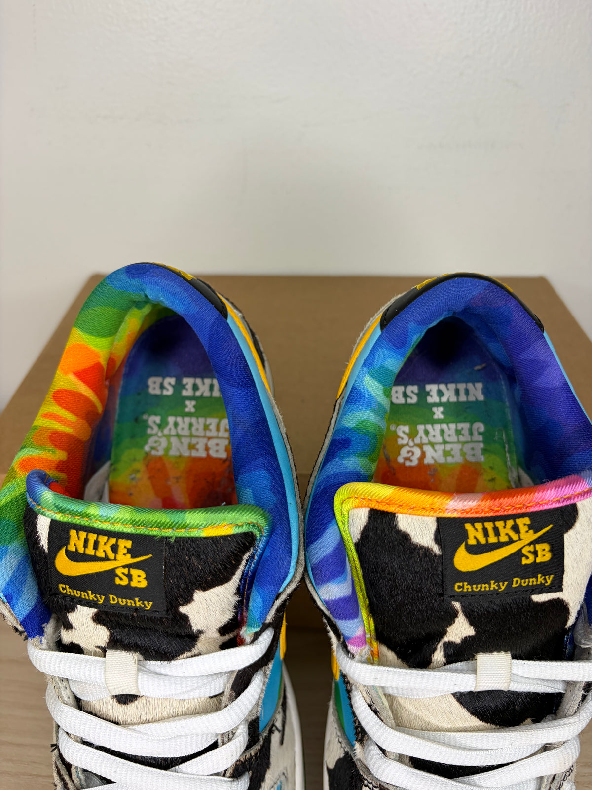 Sz 8.5M Nike SB Ben&Jerrys Chunky Dunky - Preowned, No Box