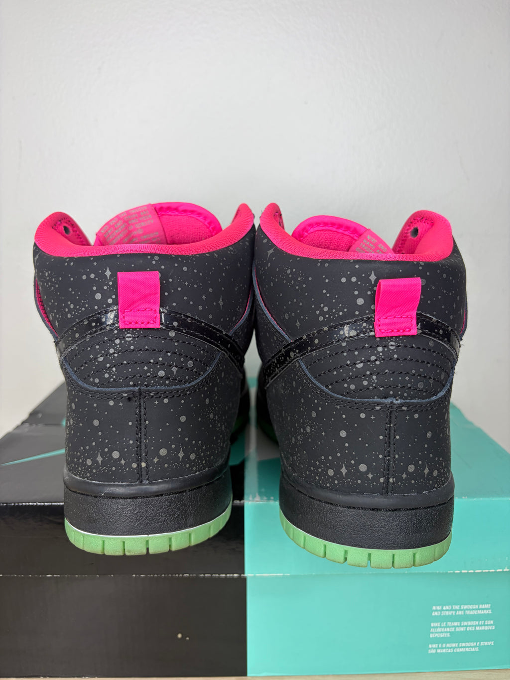 (2014) sz 9M Nike SB High Premier Northern Lights – Preowned, Original Box