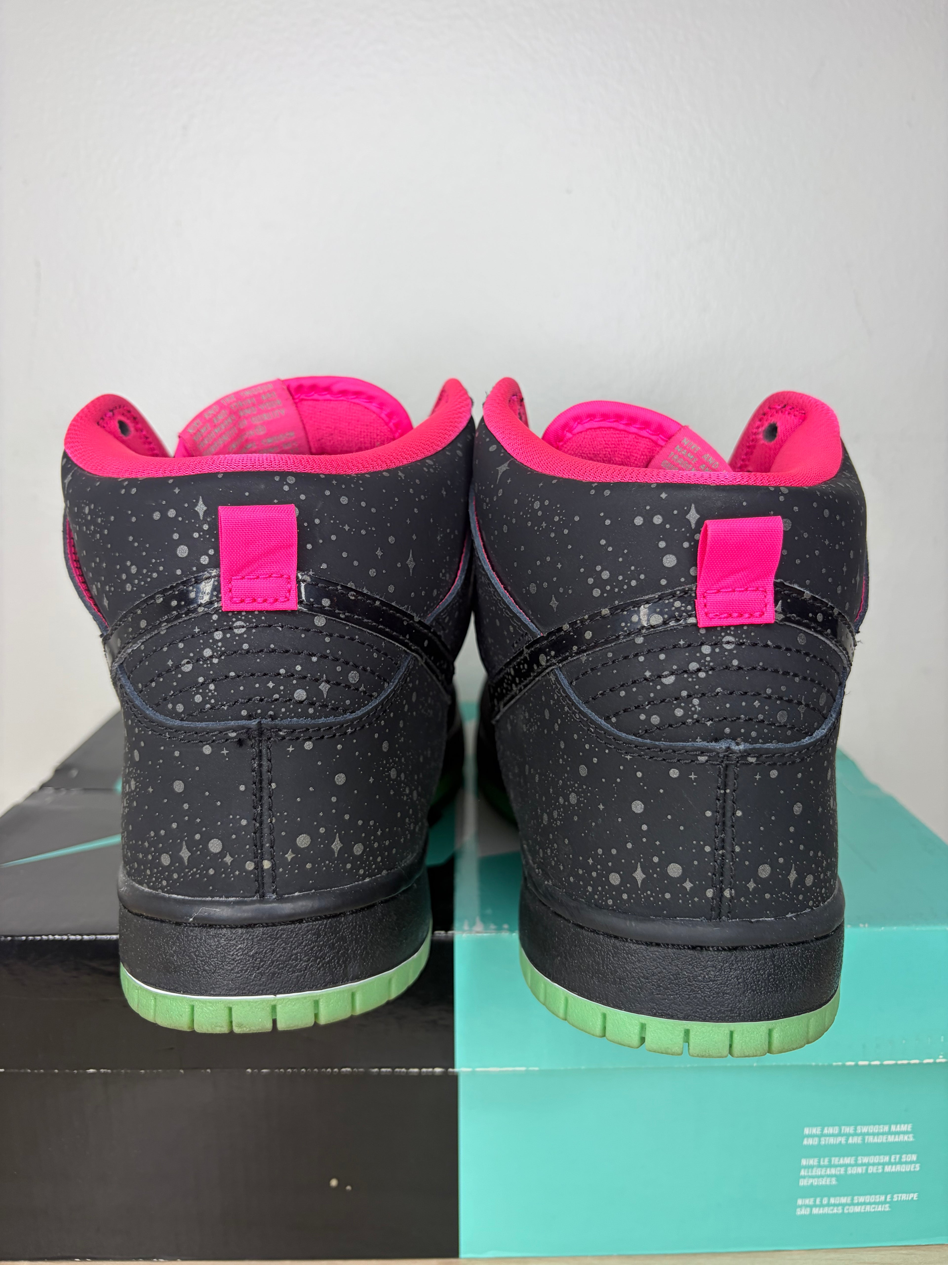 (2014) sz 9M Nike SB High Premier Northern Lights – Preowned, Original Box