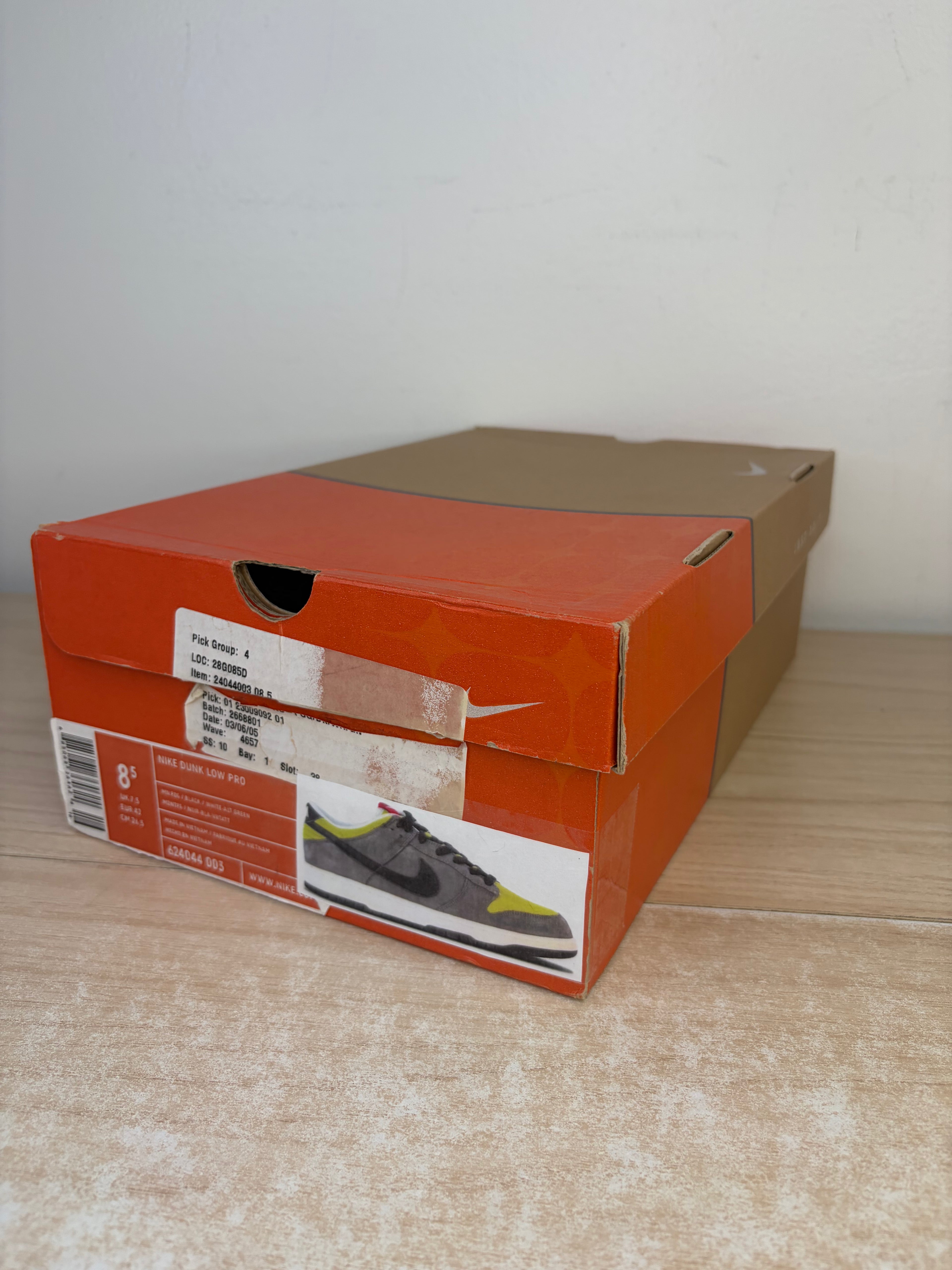 (2005) sz 8.5M Dunk Low Pro Kermit The Frog - Brand New, Original Box