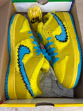 Sz 10M Nike SB Low Grateful Dead Yellow - Preowned, Original Box