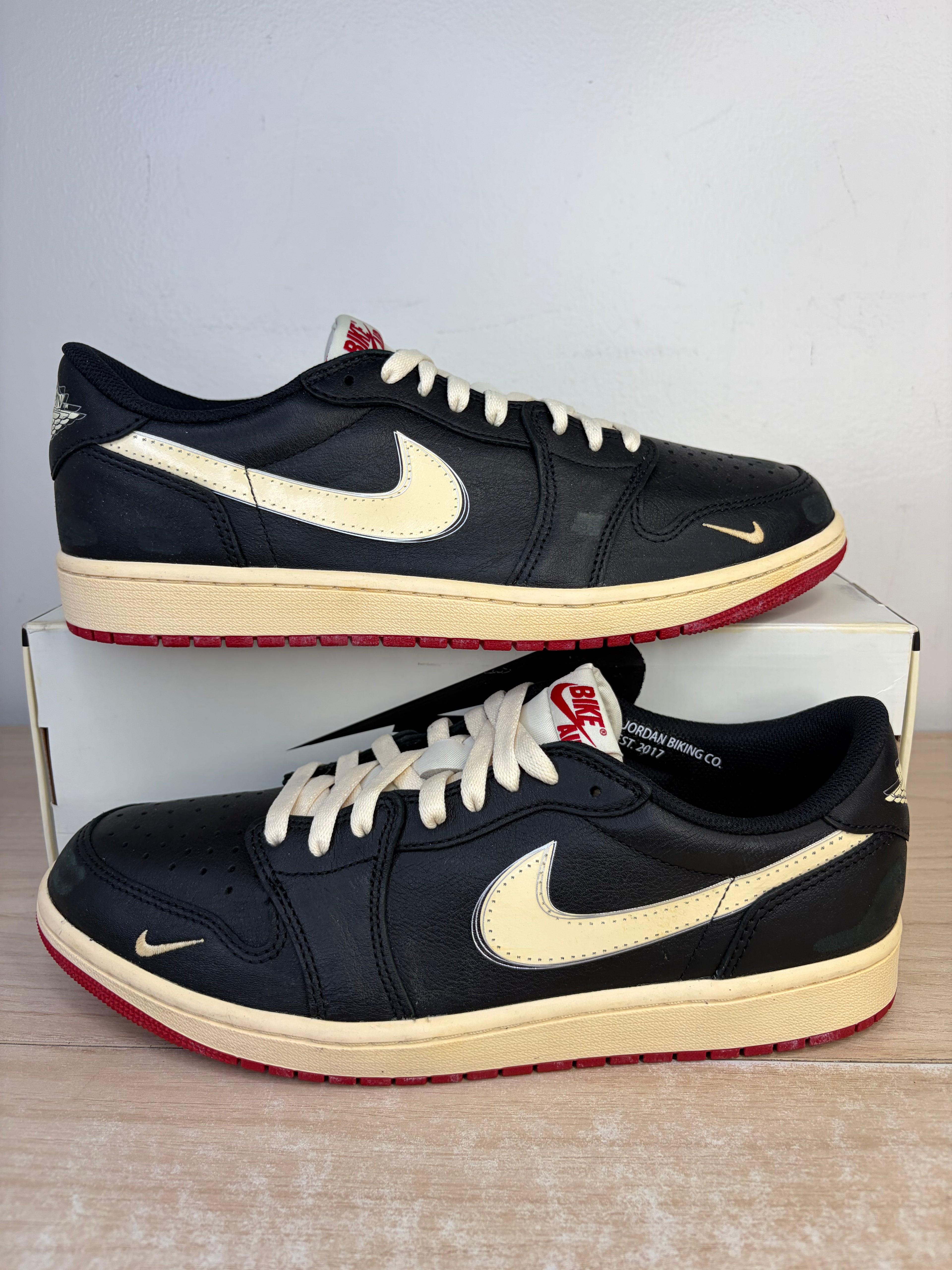 Sz 11M Jordan 1 Low Nigel Sylvester - Brand New, Original Box, no box lid.