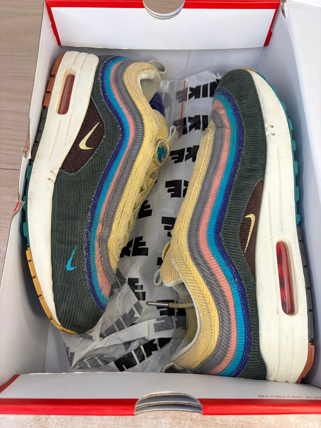 (2018) sz 10M Air Max 97 Sean Wotherspoon - Preowned, Original Box