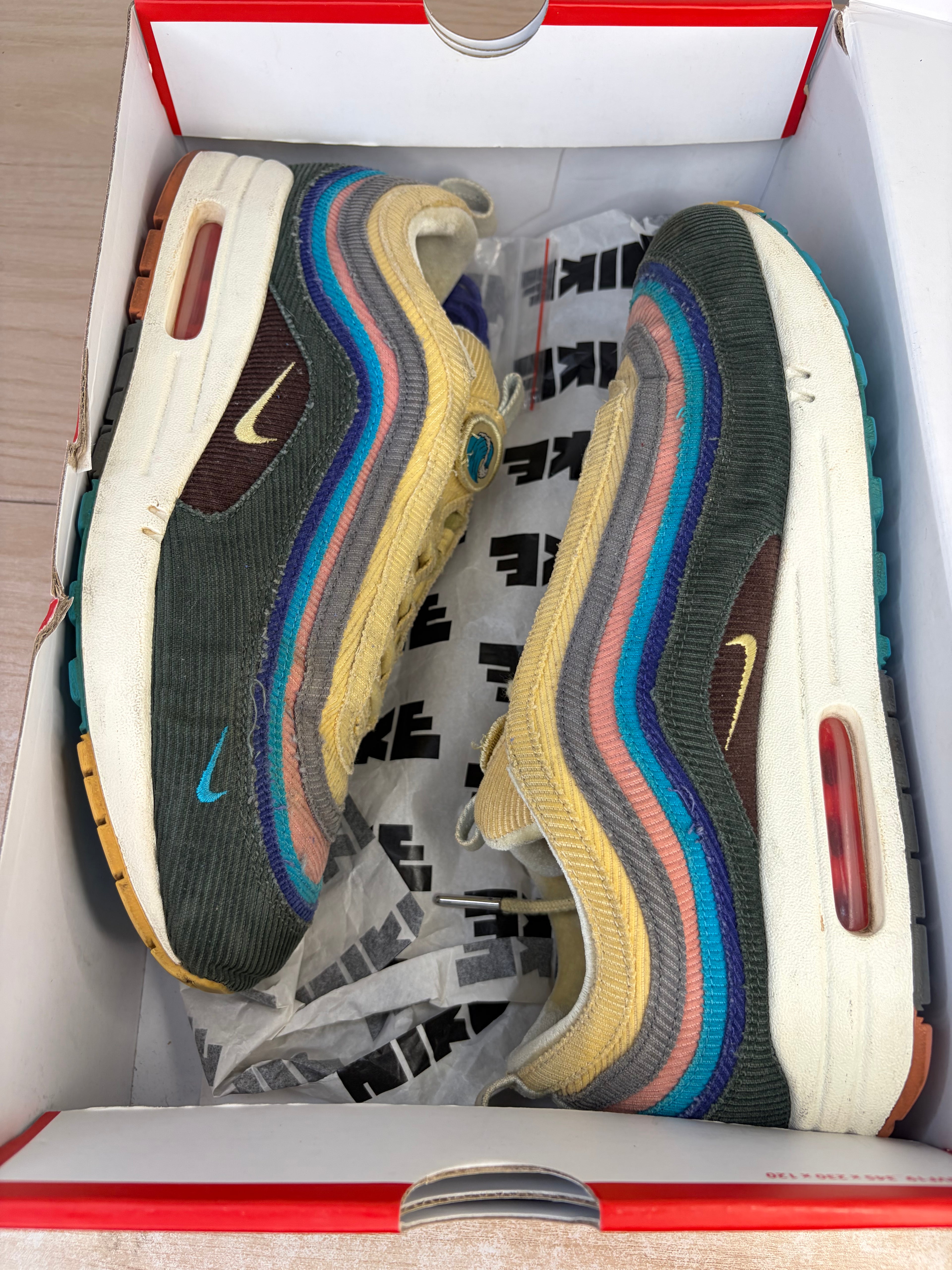 (2018) sz 10M Air Max 97 Sean Wotherspoon - Preowned, Original Box