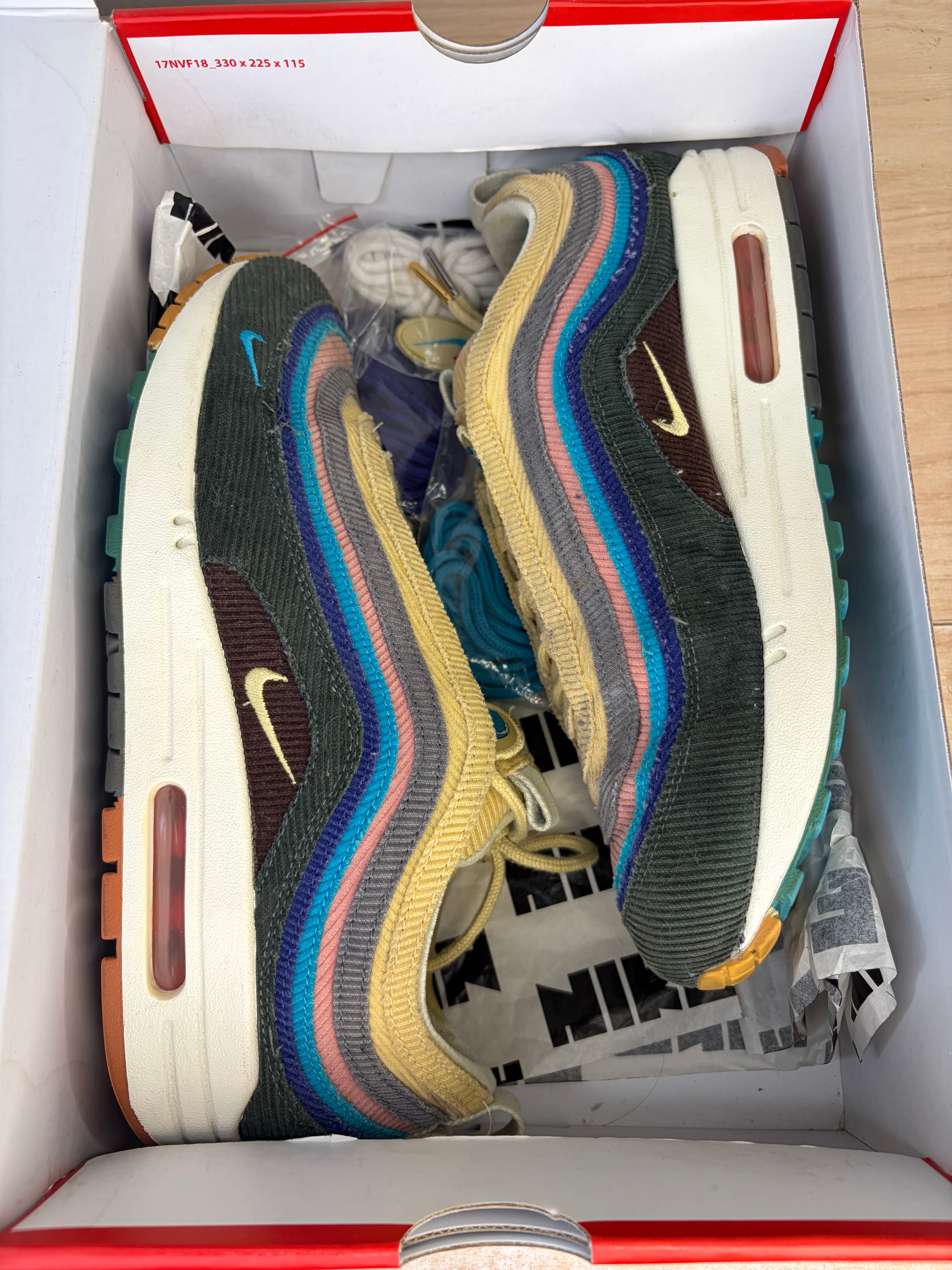 (2018) sz 8.5M Air Max 97 Sean Wotherspoon - Preowned, Original Box