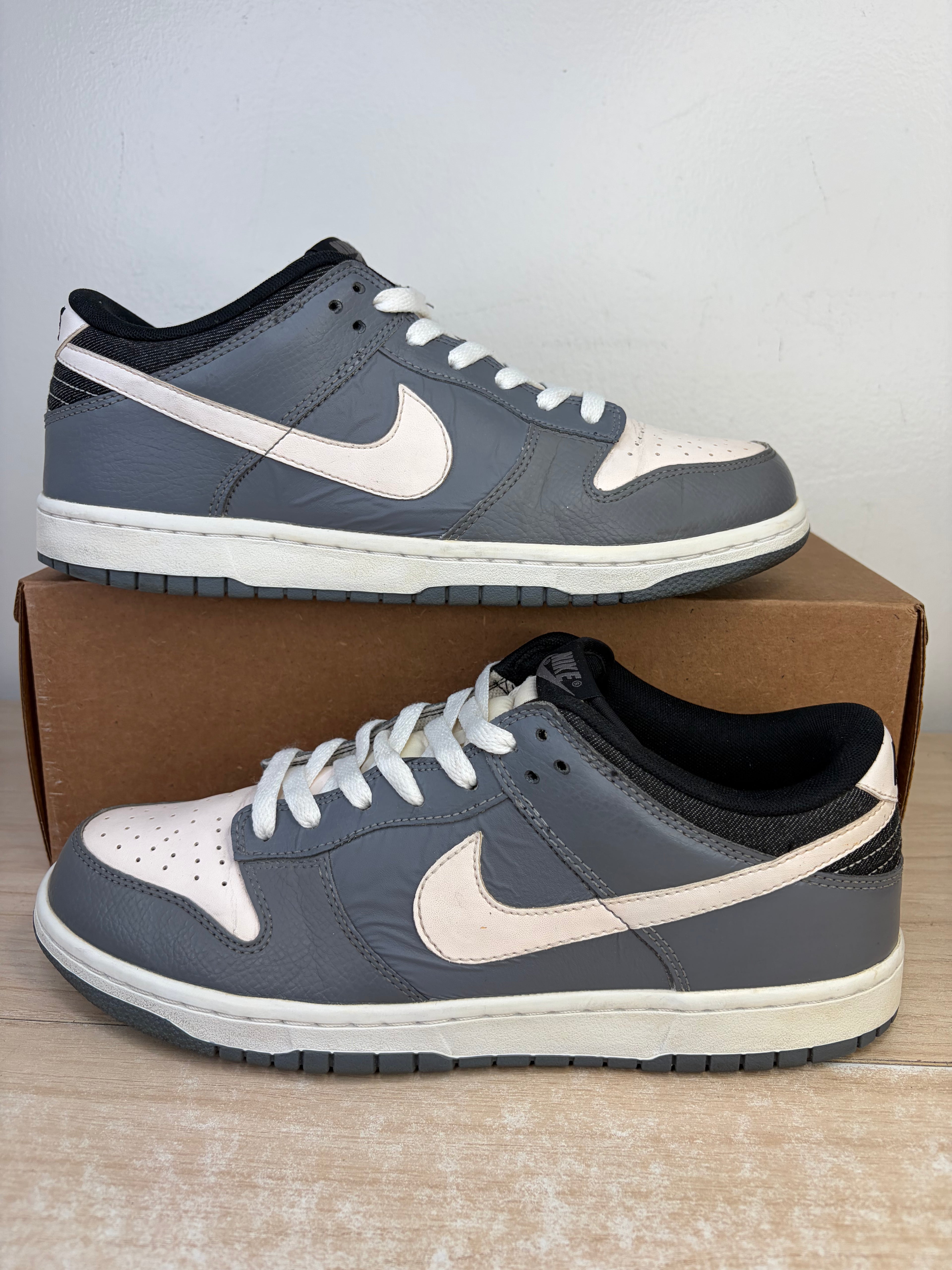 (2012) sz 10.5M Dunk Low Medium Grey - Preowned, No Box
