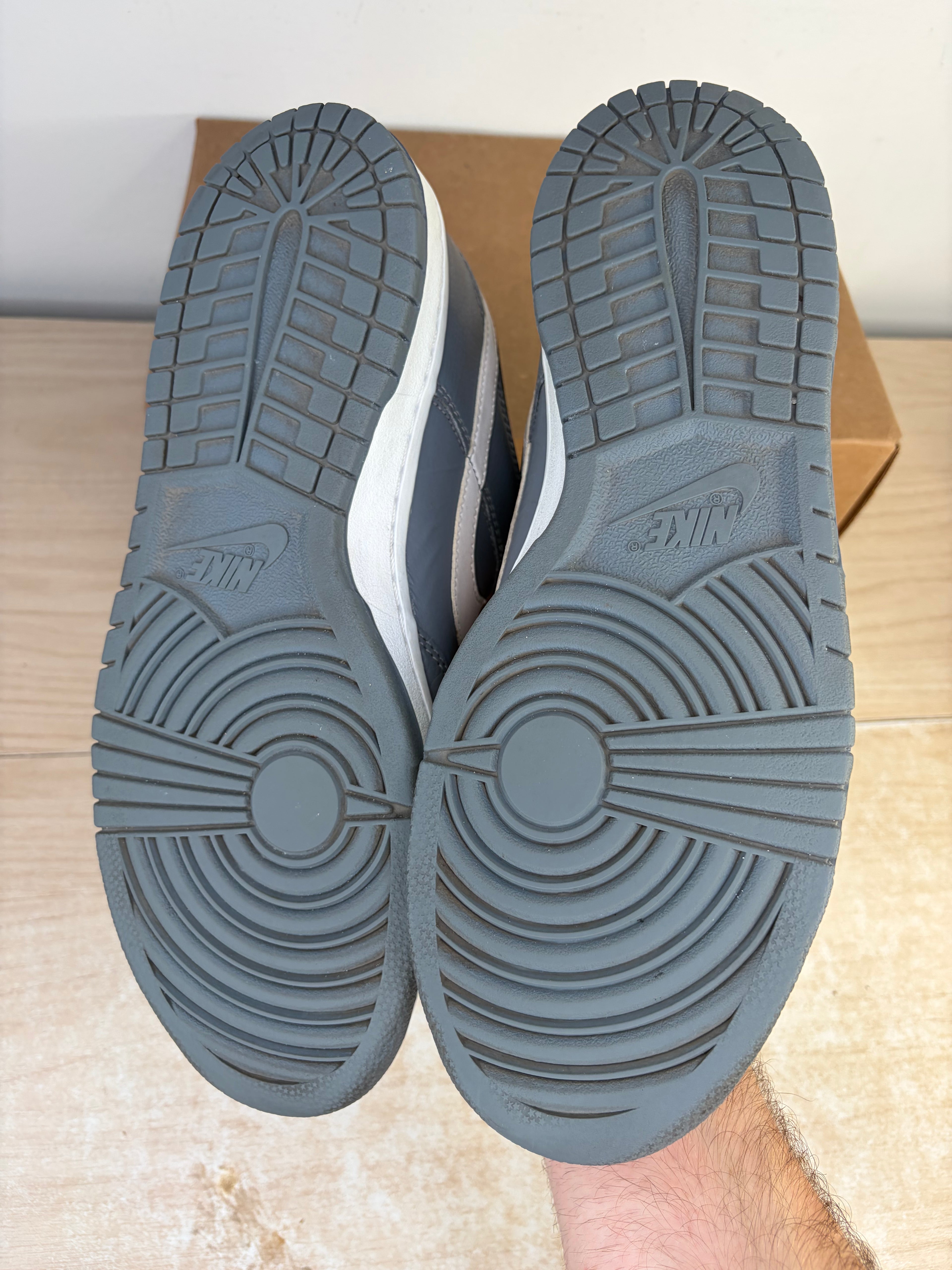 (2012) sz 10.5M Dunk Low Medium Grey - Preowned, No Box