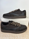 Sz 10M Jordan 1 Low Travis Scott Velvet Brown - Lightly Worn, Original Box