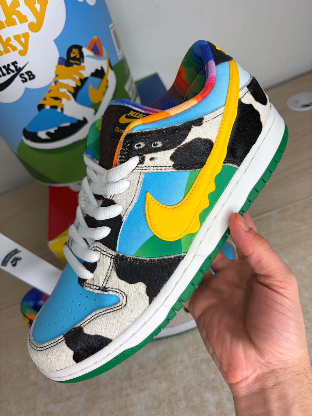 (Special Box) Sz 9.5M Nike SB x Ben & Jerry’s Chunky Dunky - Brand New, Original Box