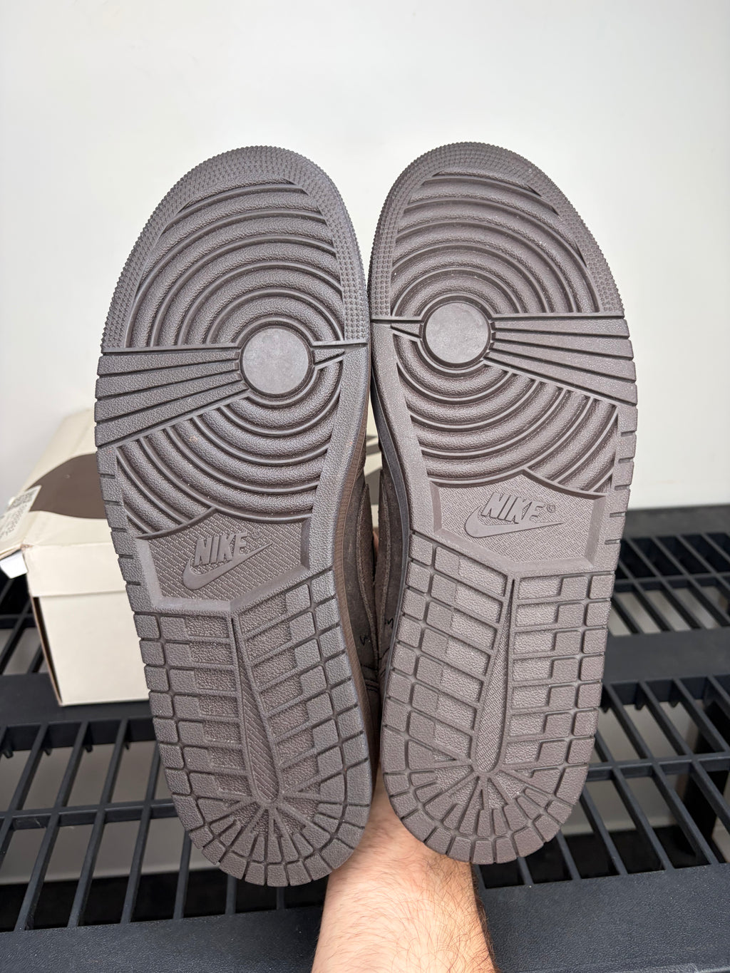 Sz 11.5M Jordan 1 Low Travis Scott Velvet - Brand New, Original Box