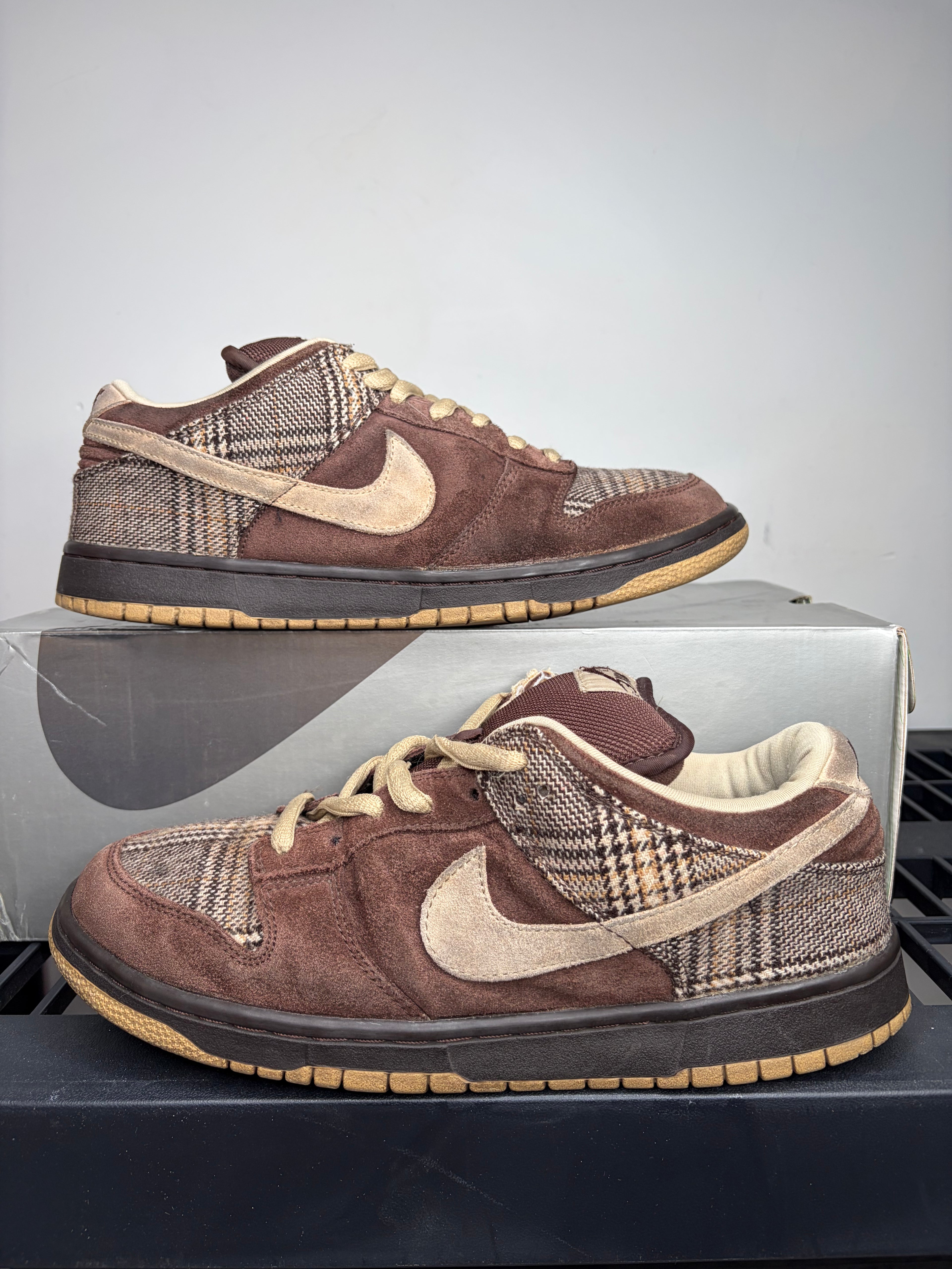 (2004) sz 11M Nike SB Low Tweed - Preowned, Original Box