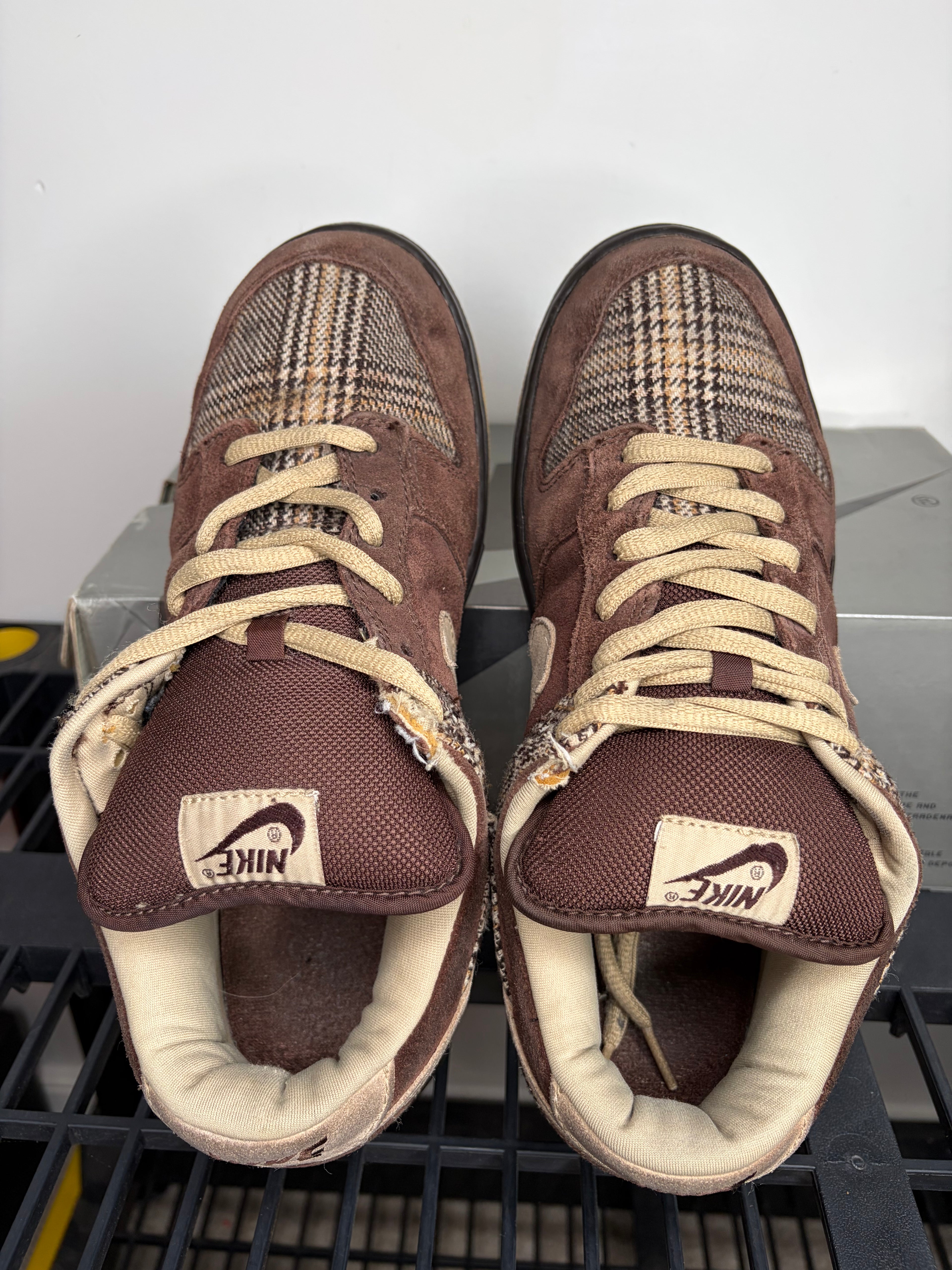 (2004) sz 11M Nike SB Low Tweed - Preowned, Original Box