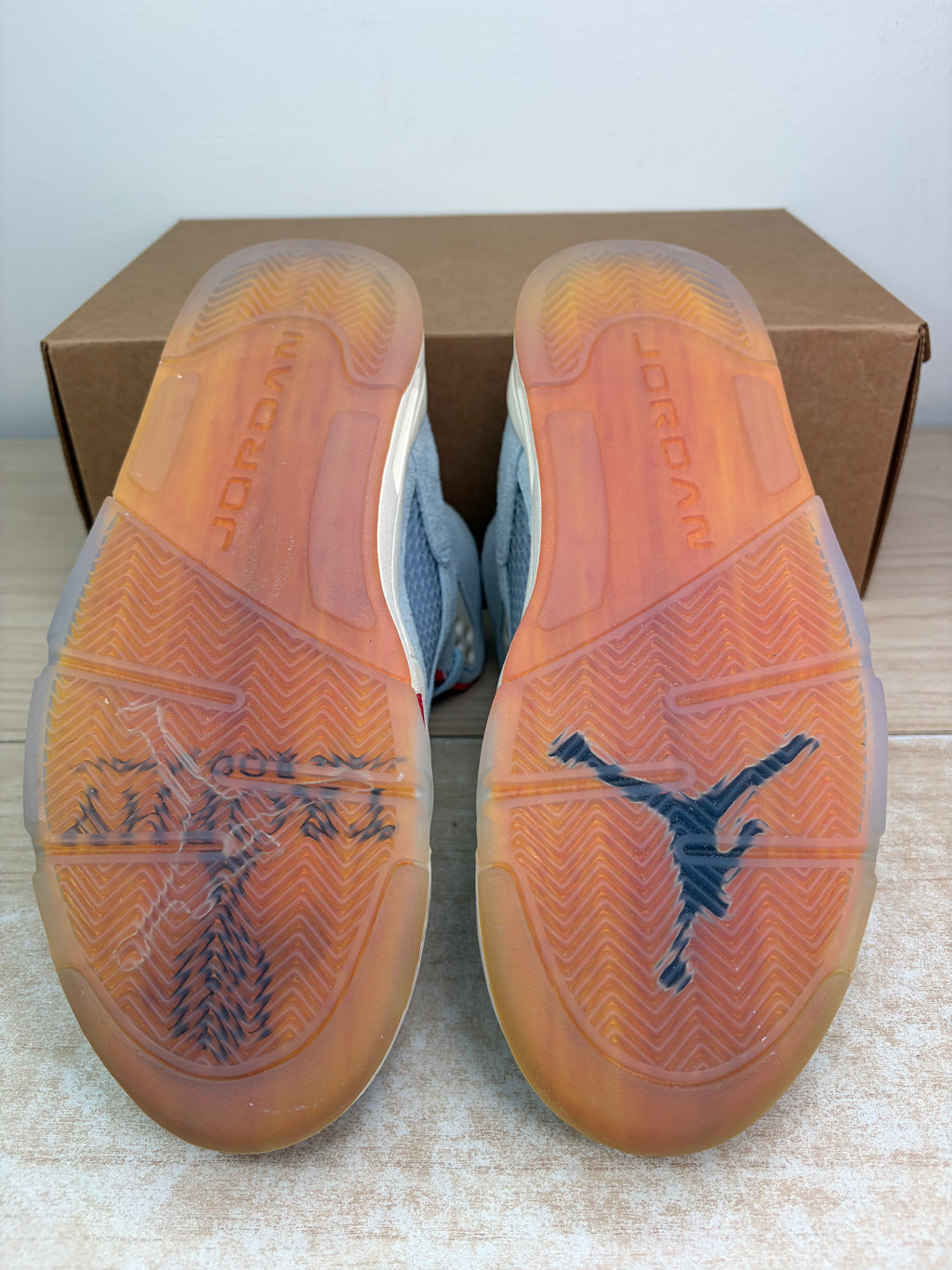 (1/7000) sz 7.5M Jordan 5 Trophy Room Ice Blue - Brand New, No Box